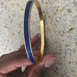 kate spade A Blue Streak bangle (gold accent)